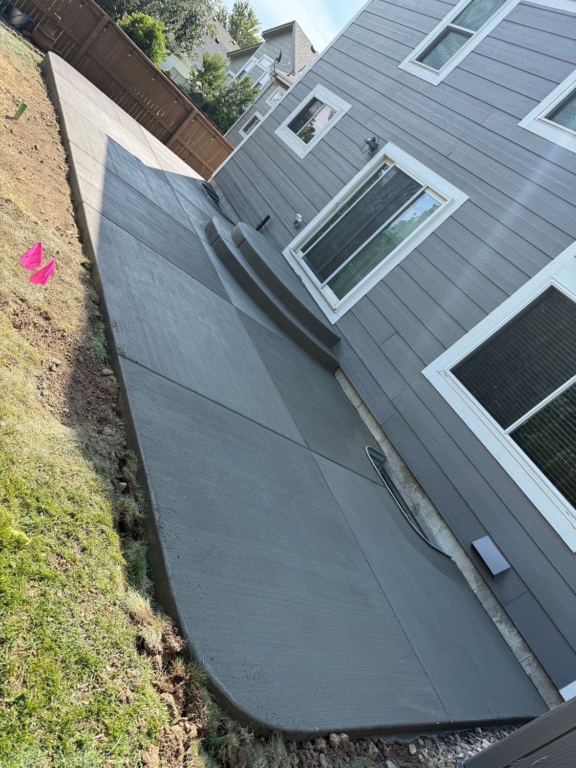 Concrete Driveway after